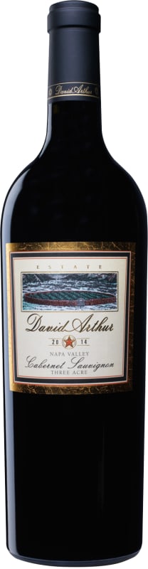 David Arthur Three Acre Cabernet Sauvignon 2014 Front Bottle Shot