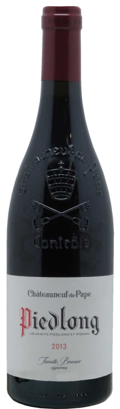 Vignobles Brunier Chateauneuf-du-Pape Piedlong 2013 Front Bottle Shot