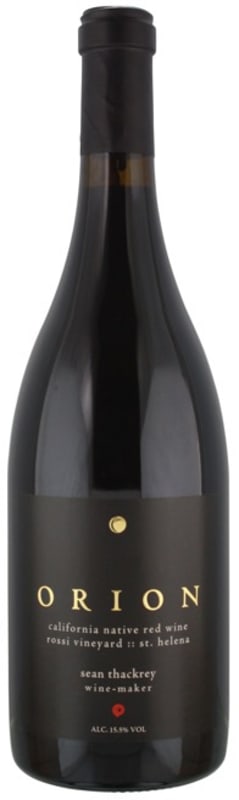 Sean Thackrey Orion Red Blend 2016 Front Bottle Shot
