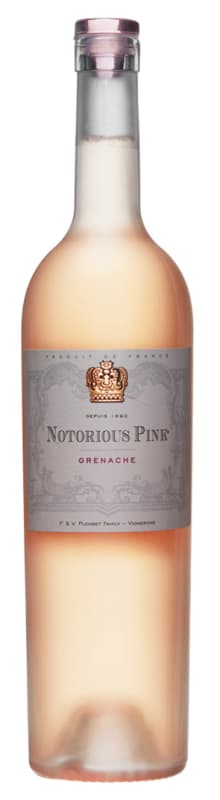 Notorious Wines Notorious Pink Rose 2021 Front Bottle Shot