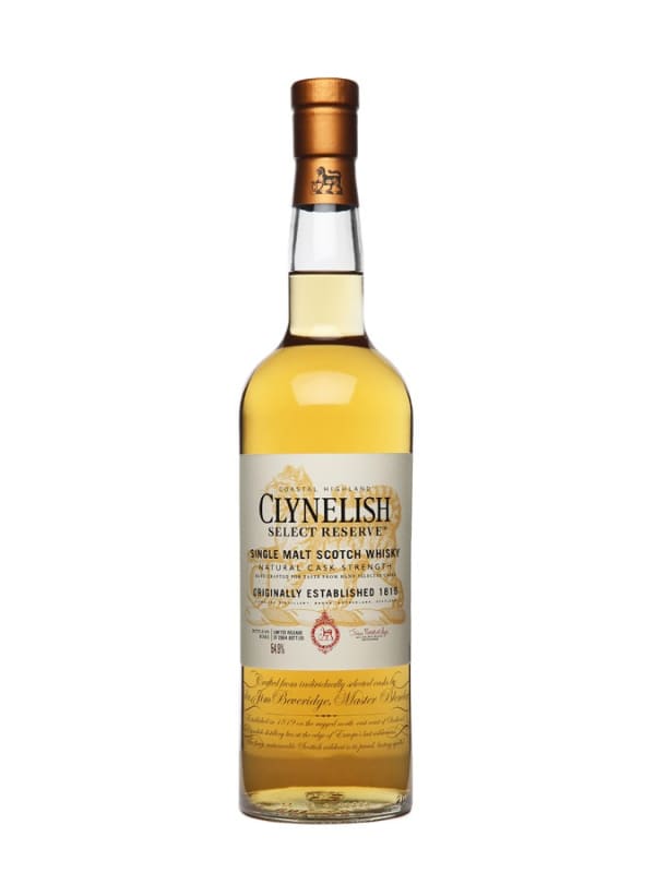 Clynelish Select Reserve Single Malt Scotch Whisky Front Bottle Shot