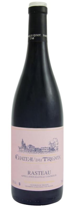 Chateau du Trignon Rasteau 2019 Front Bottle Shot