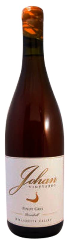 Johan Vineyards Pinot Gris 2016 Front Bottle Shot