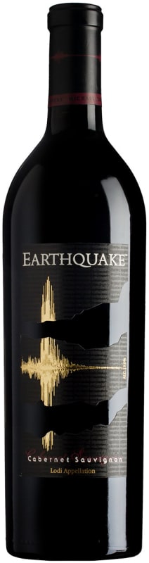 Michael David Winery Earthquake Cabernet Sauvignon 2015 Front Bottle Shot