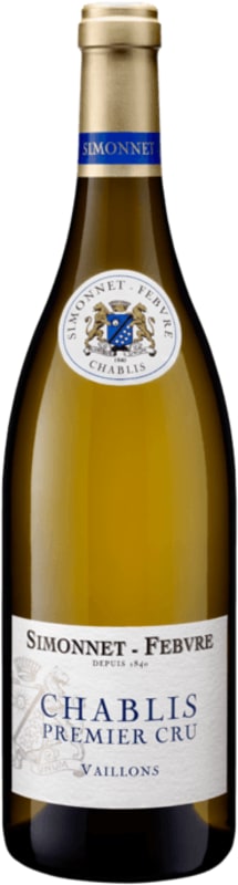 Simonnet-Febvre Chablis Vaillons Premier Cru 2021 Front Bottle Shot