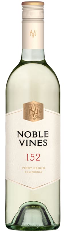Noble Vines 152 Pinot Grigio 2023 Front Bottle Shot