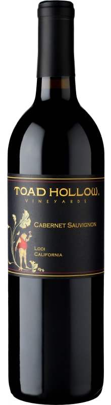 Toad Hollow Lodi Cabernet Sauvignon 2019 Front Bottle Shot