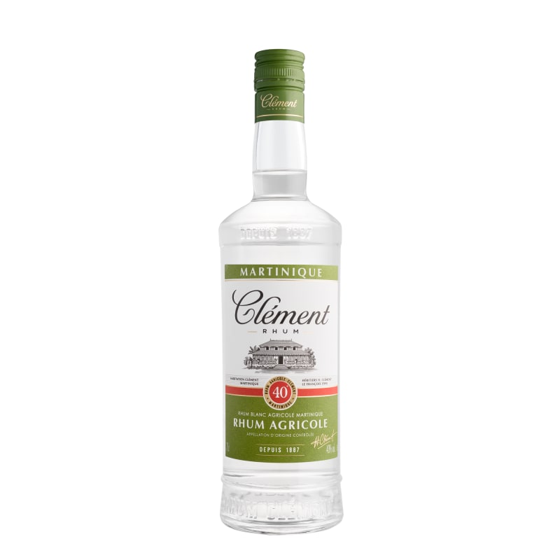 Rhum Clement Agricole Blanc Front Bottle Shot