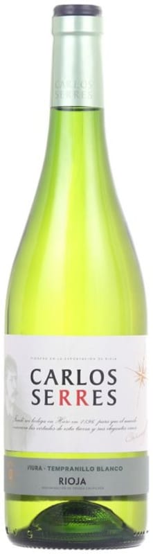Carlos Serres Blanco 2018 Front Bottle Shot