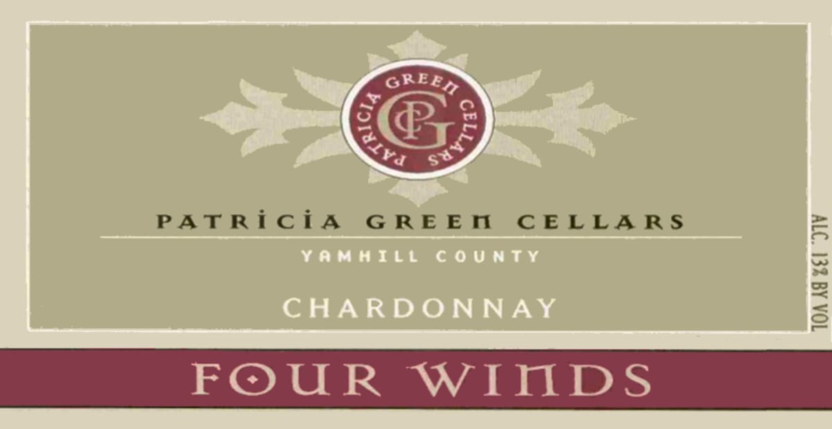 Patricia Green Four Winds Chardonnay 2006 Front Label