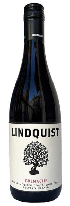 Lindquist Edna Valley Reeves Vineyards Grenache 2022 Front Bottle Shot