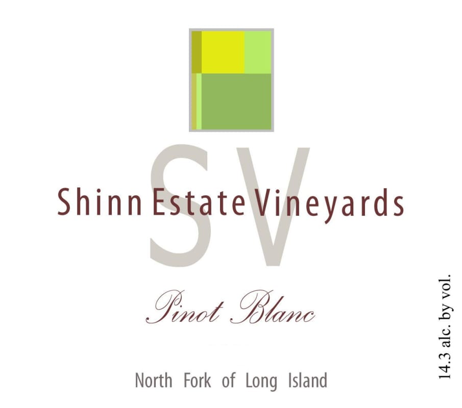 Shinn Estate Vineyards Pinot Blanc 2012 Front Label