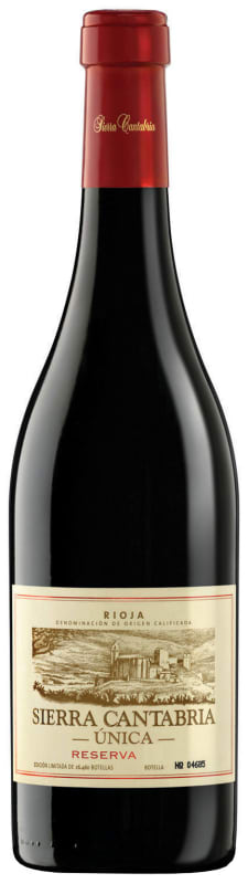 Sierra Cantabria Reserva Unica 2013 Front Bottle Shot