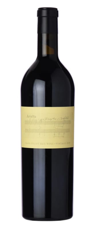 Arietta 1999 Front Bottle Shot