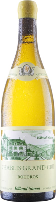 Billaud-Simon Chablis Bougros Grand Cru 2016 Front Bottle Shot