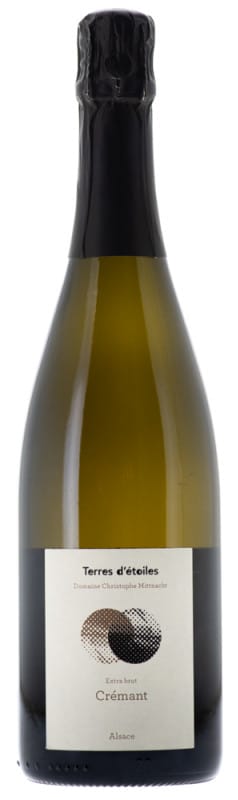Christophe Mittnacht Cremant d'Alsace Extra Brut 2017 Front Bottle Shot
