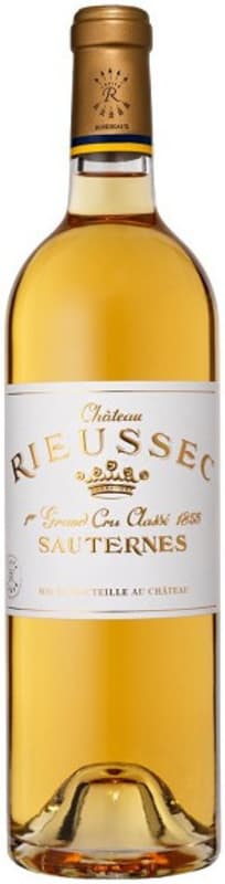 Chateau Rieussec Sauternes 2016 Front Bottle Shot