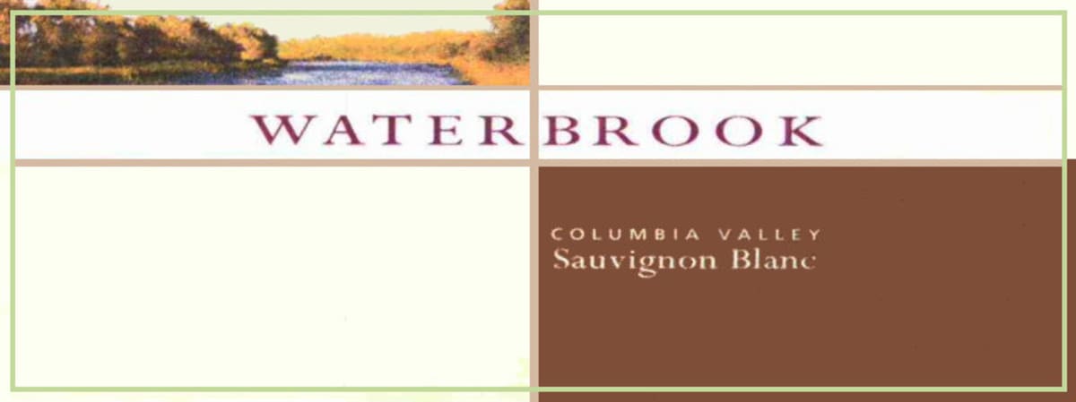 Waterbrook Sauvignon Blanc 2009 Front Label
