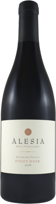 Rhys Alesia Anderson Valley Pinot Noir 2017 Front Bottle Shot