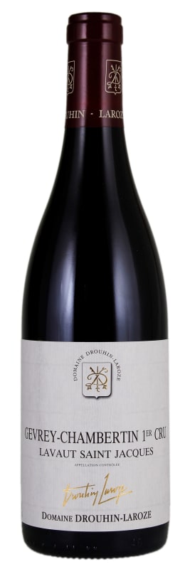 Domaine Drouhin-Laroze Gevrey-Chambertin Lavaut Saint Jacques Premier Cru 2018 Front Bottle Shot