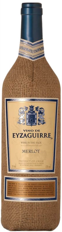 Vino de Eyzaguirre Merlot 2014 Front Bottle Shot