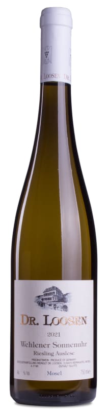 Dr. Loosen Wehlener Sonnenuhr Riesling Auslese 2021 Front Bottle Shot