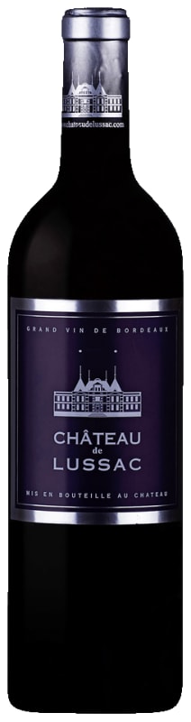Chateau de Lussac Lussac Saint-Emilion 2020 Front Bottle Shot