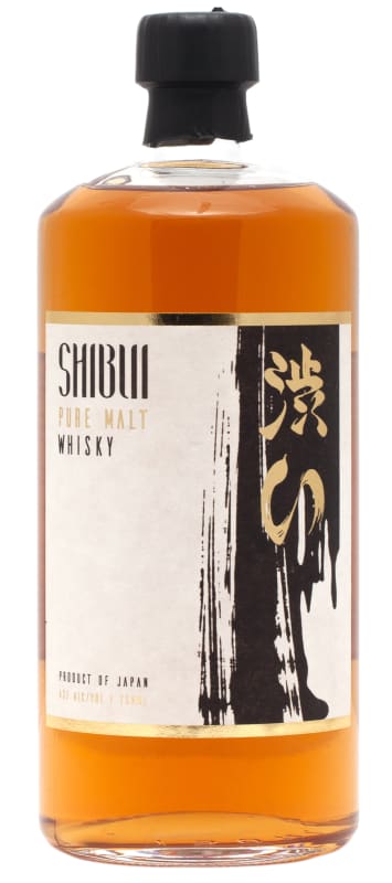 Shibui Pure Malt Japanese Whisky Front Bottle Shot