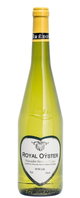 Marc Bredif Royal Oyster Muscadet Sevre et Maine 2020 Front Bottle Shot