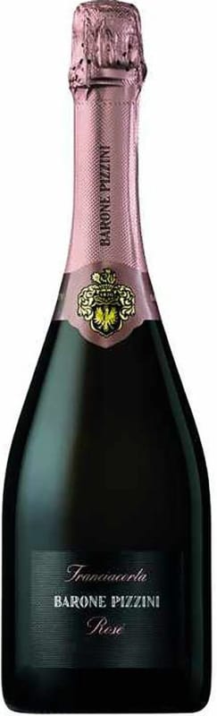 Barone Pizzini Franciacorta Rose 2019 Front Bottle Shot