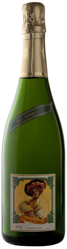 Bodegas Naveran Brut Cava 2018 Front Bottle Shot