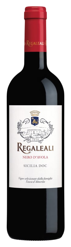 Regaleali Nero d'Avola 2021 Front Bottle Shot