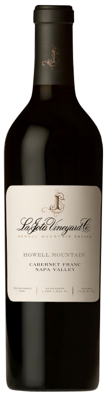 La Jota Howell Mountain Cabernet Sauvignon 2014 Front Bottle Shot