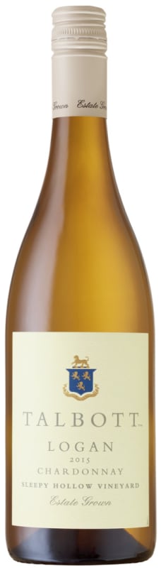 Talbott Logan Chardonnay 2015 Front Bottle Shot