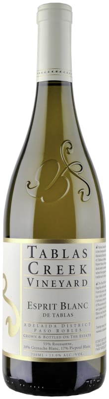 Tablas Creek Esprit de Tablas Blanc 2016 Front Bottle Shot