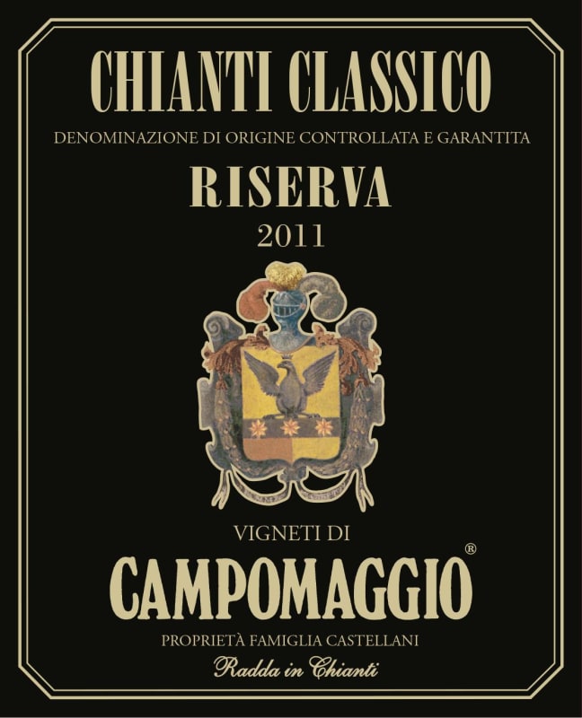 Castellani Chianti Riserva 2011 Front Label
