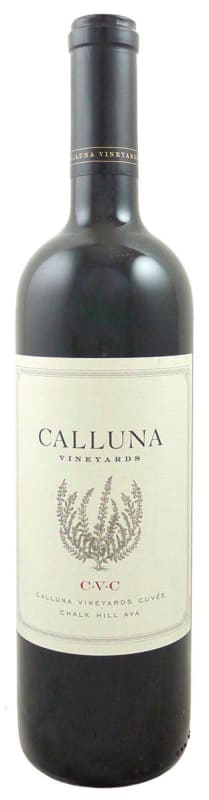 Calluna Chalk Hill Calluna Vineyards Cuvee 2014 Front Bottle Shot