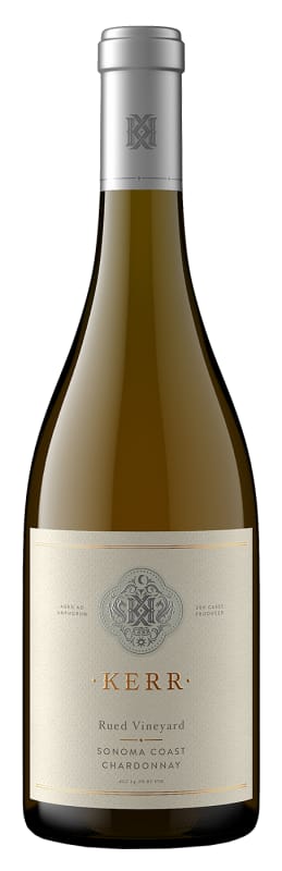 Kerr Cellars Rued Vineyard Chardonnay 2017 Front Bottle Shot