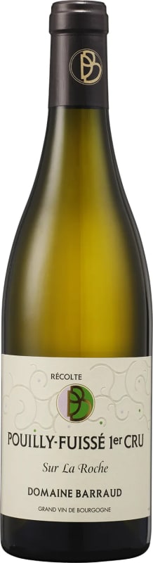 Daniel & Julien Barraud Pouilly-Fuisse Sur La Roche Premier Cru 2023 Front Bottle Shot