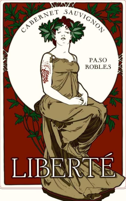 Liberte 2015 Front Label