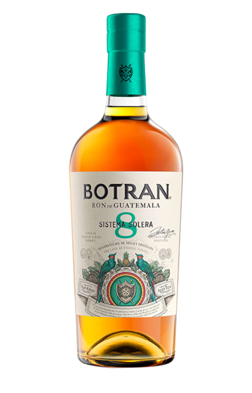 Botran No. 8 Reserva Clasica Rum (700ML) Front Bottle Shot
