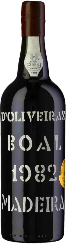 D'Oliveira Boal Madeira 1982 Front Bottle Shot