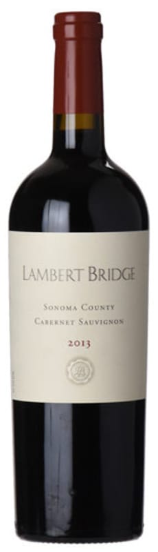 Lambert Bridge Cabernet Sauvignon 2013 Front Bottle Shot