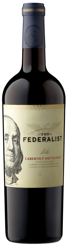 The Federalist Lodi Cabernet Sauvignon 2021 Front Bottle Shot
