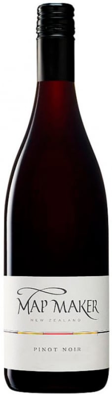 Staete Landt Map Maker Pinot Noir 2015 Front Bottle Shot