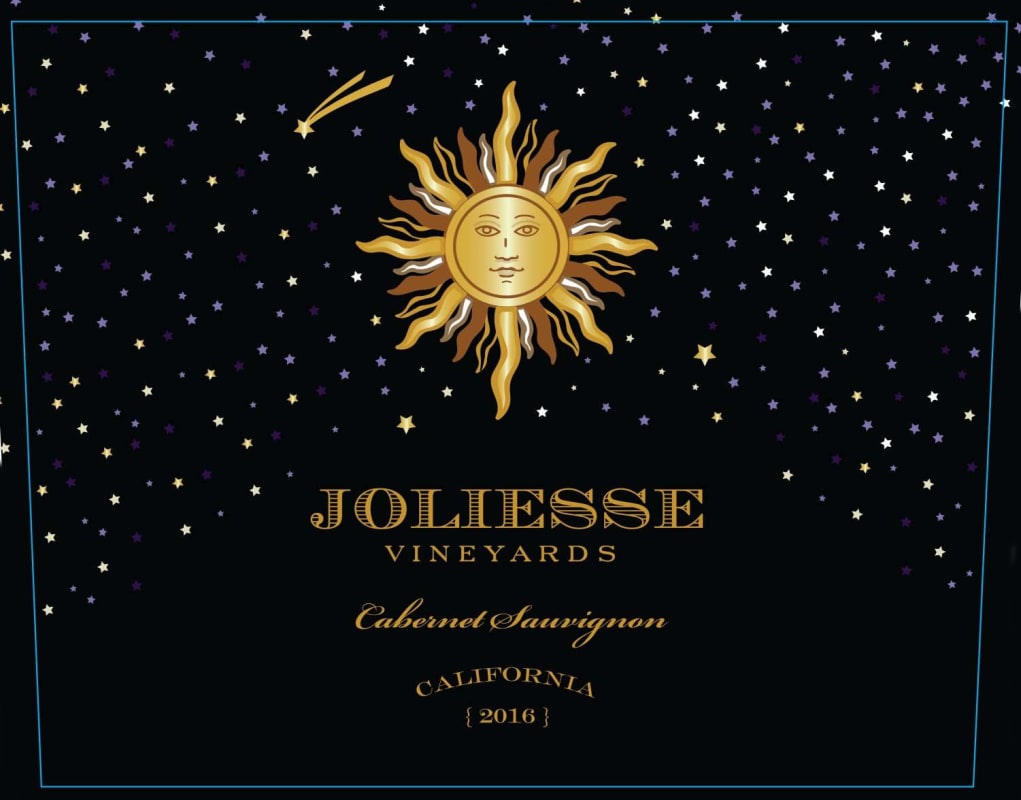 Joliesse Vineyards Cabernet Sauvignon 2016 Front Label