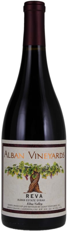 Alban Reva Estate Syrah 2007 Front Bottle Shot