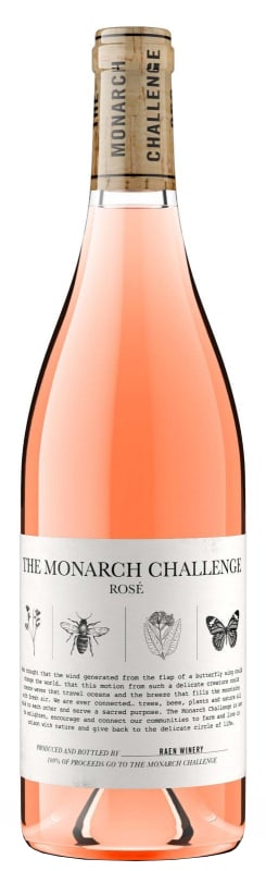 RAEN The Monarch Challenge Rose 2022 Front Bottle Shot