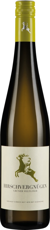 Weingut Hirsch Hirschvergnugen Gruner Veltliner 2017 Front Bottle Shot