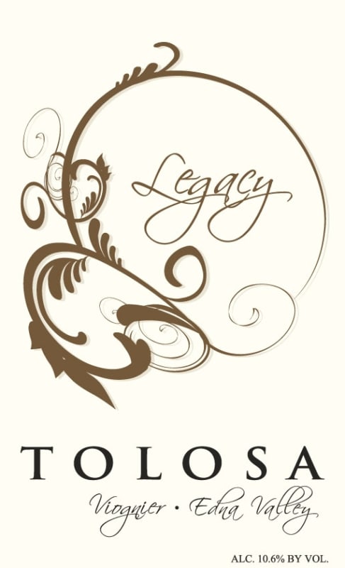 Tolosa Winery Viognier Ice Wine 2013 Front Label